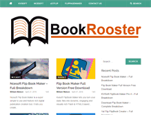 Tablet Screenshot of bookrooster.com